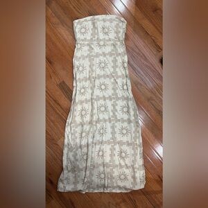 Strapless dress